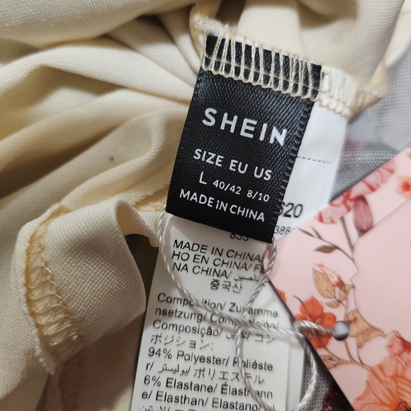 Shein Long Sleeve Women's Top, Size Large 8/10 - Picture 7 of 7